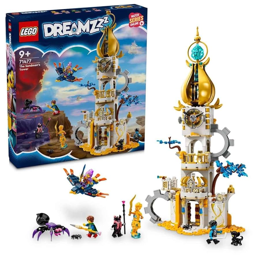 Amazon.com: LEGO DREAMZzz 2-in-1 Sandmerchant's Tower Castle